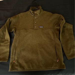Patagonia Sweater- Olive Green Worn 2-3 Times
